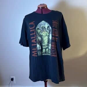 Vintage 2004 Metallica "Some Kind of Monster" t-shirt metal band RARE